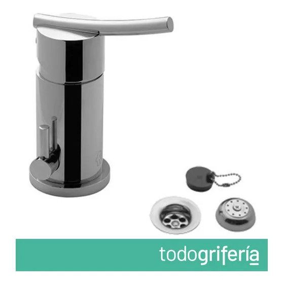 Griferia De Bidet Monocomando Cromo Fv Libby 189/39 Acabado Brillante