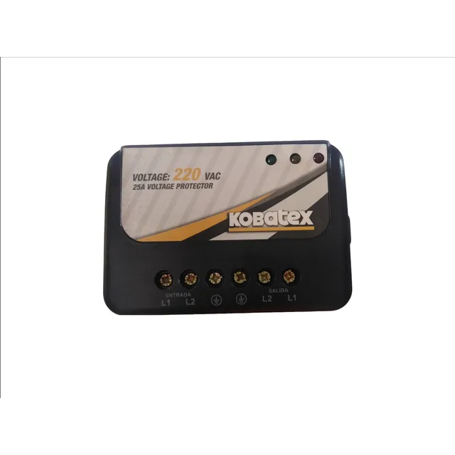 Protector De Voltaje Doble Bornera Regleta 220v Kobatex