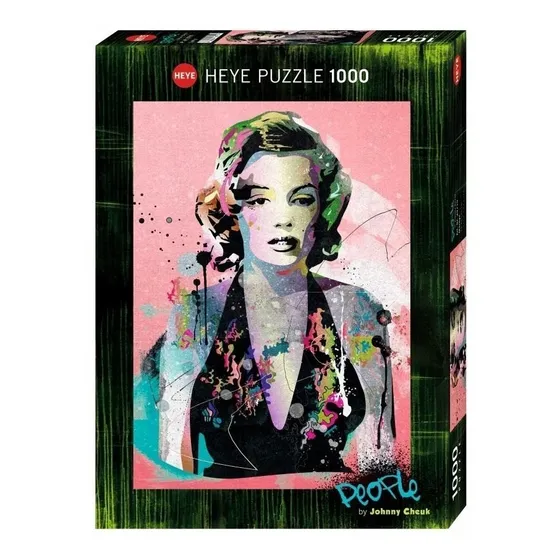 Rompecabezas Heye 1000 People Marilyn Monroe, Audrey Y Mas
