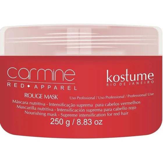 Máscara Intensificación Pelo Rojo Rouge Mask Kostume 250ml