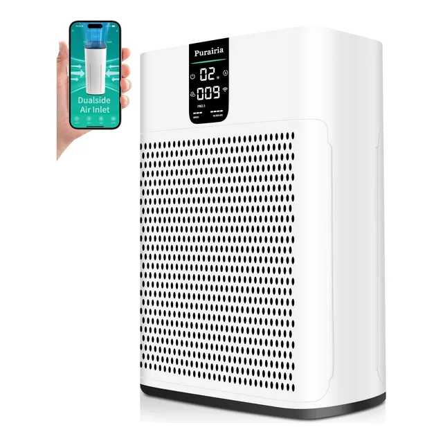 Purificador De Aire Filtro Hepa Wifi Casa/oficina Blanco