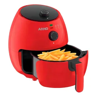 Fritadeira S/ Ăleo Airfryer Easy Fry Arno 3,2l Vermelha Fritadeira S/ Ăleo Airfryer Easy Fry Arno 3,2l Vermelha