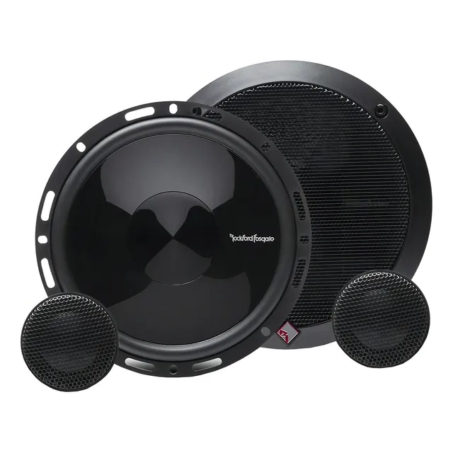 Componentes 6,5 Pulgadas Rockford Punch 120w Parlantes Color Negro