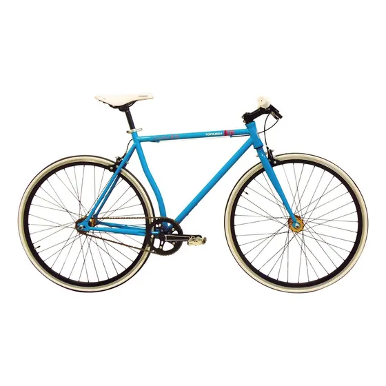 Bicicleta Fixie Rodado 28 Top Mega Media Carrera