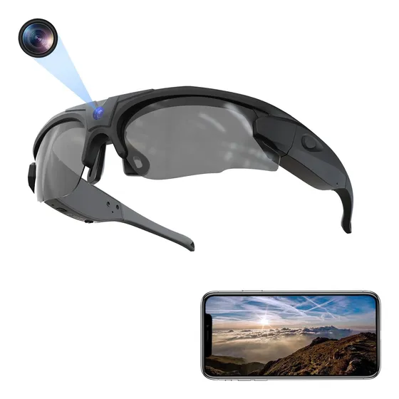 Lentes Gafas Con Camara Oculta Espia  Hd 4k Wifi