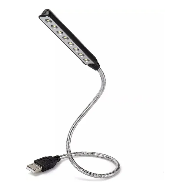 Lámpara Led  Mini Para Portátil Flexible Usb Con Luz Led