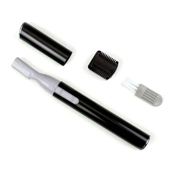 Mini Aparador Elétrico Buço Sobrancelha Nariz Caneta Rosa