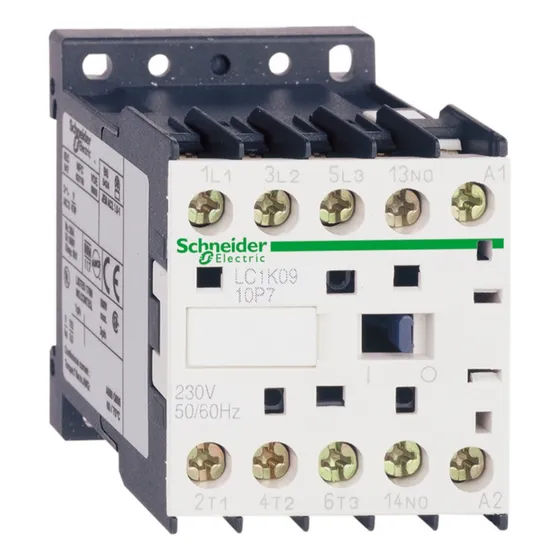 Mini Contactor Lc1k 3p 9a. Bobina: 230v Ac3