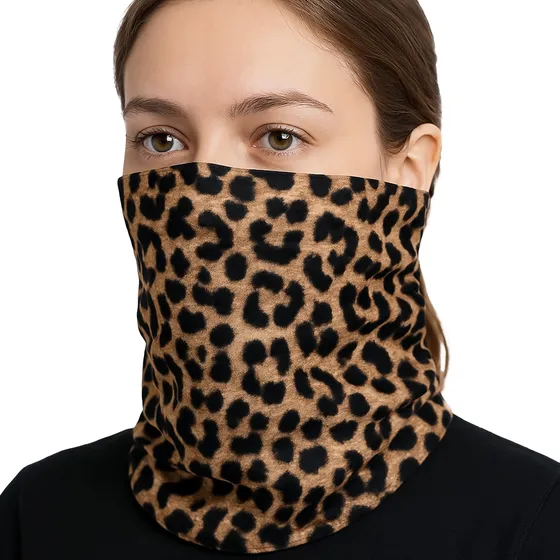 Cuello Térmico Multifunción Tapaboca Moto Running Bici Sky
