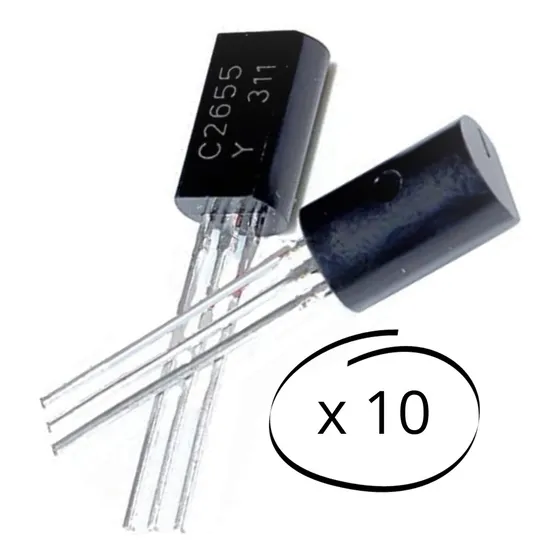 Pack X 10 Transistor Npn 2sc2655 Toshiba To-92