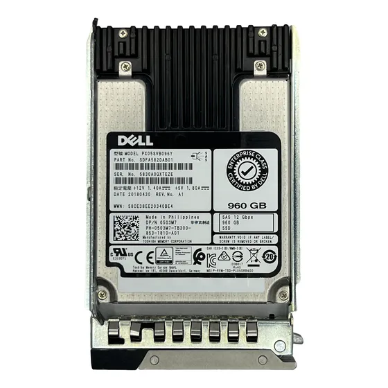 Ssd Dell 960gb 2,5 12gb Sas 503m7 0503m7 T630 T640 T710 R420 R430 R510 R610 R620 R630 R710 R720 R730 R730xd R820 R910 R920 R930 @ Prateado