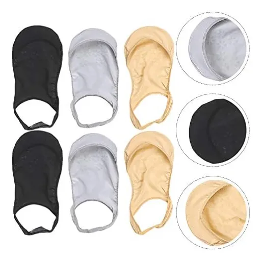 Heallily 3 Pares De Calcetines Invisibles Con Tirantes En La