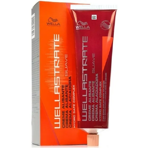Wellastrate Wella Creme Para Cabelo Alisante Suave 126.3g