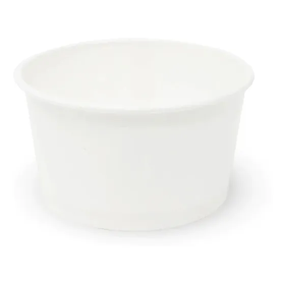 Vaso O Envase De Carton Para Helado 6 Oz Marca Inix Con 50