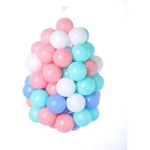 Qfdiwr 50 Bolas De Plástico Para Piscina De Bolas Infantil - Colores Brillantes, Antiaplastamiento, Diámetro 7 Cm, Juguete Sensorial Y Motriz Para Preescolares