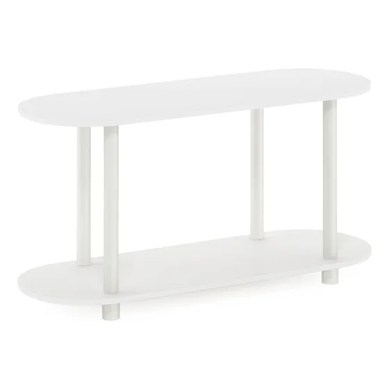 Mesa Auxiliar Ovalada Moderna Necesidad Herramienta Color