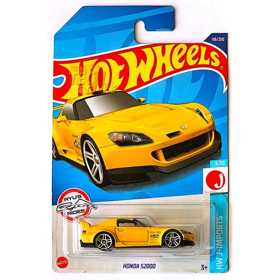 Honda S2000 Amarillo 2022 Hot Wheels Amarillo