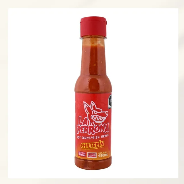 Salsa Picante La Perrona Chiltepín 150 Ml
