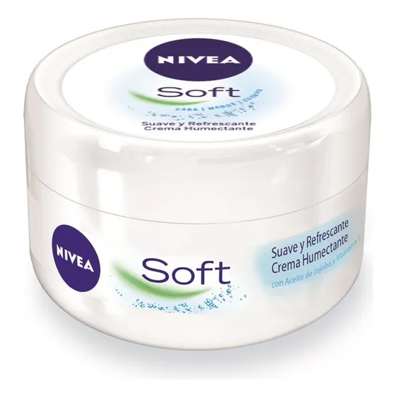 Crema Multipropósito Nivea Soft Cara Manos Cuerpo 50ml