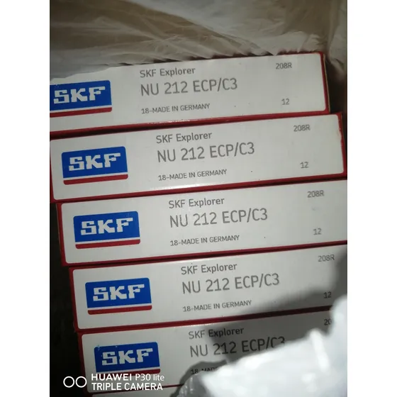 Rodamiento Nu 212 Ecp C3 Skf 