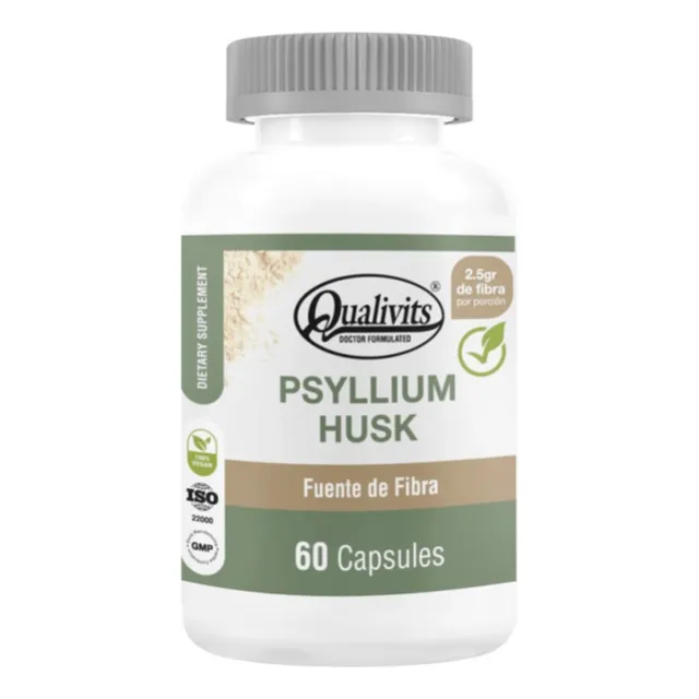 Psyllium Husk Qualivits® X 60 Cápsulas