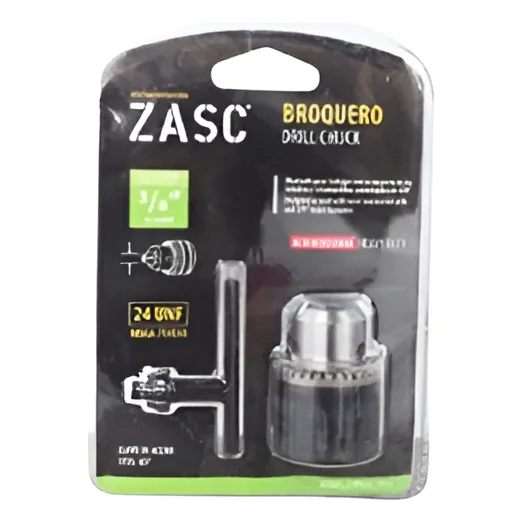 Mandril Para Taladro 3/8'' Zasc