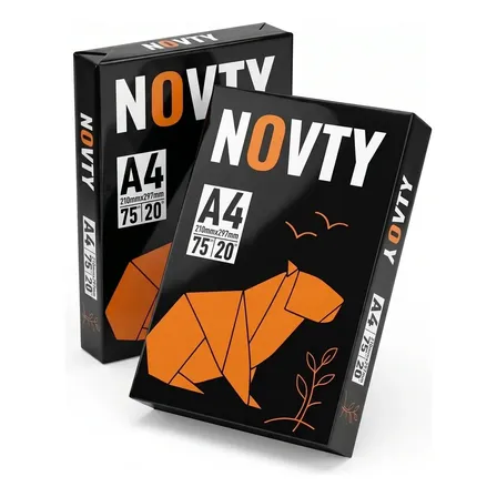 Papel Sulfite A4 75g Resma 1000 Folhas Premium Novty Branco