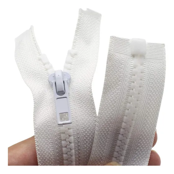 Cremallera Separadora 15 Pulgadas Blanca Para Chaquetas