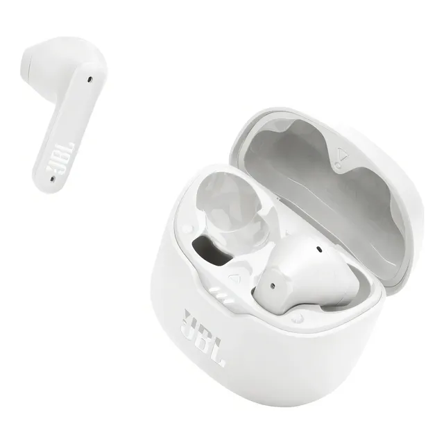 Audífonos Inalámbricos Jbl Tune Flex Bluetooth, Blanco. Color Blanco Luz Blanco
