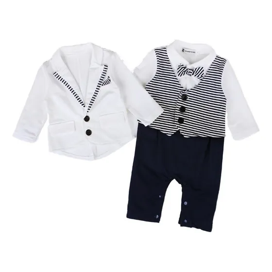 Traje Bautizo Bebe Niño 3 Meses A 24 Meses
