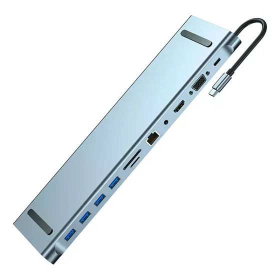 GSE adaptador tipo c dockstation hub usb c notebook usb 4k Usb 3.0 hdmi extensor tela