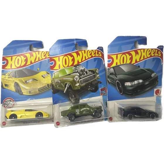 3 Hotwheels Raros Súper Pack
