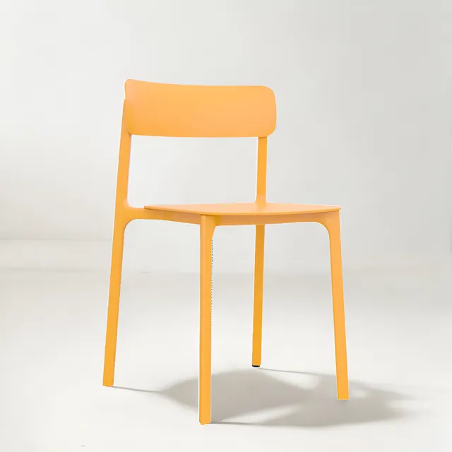 Silla De Comedor Diseño Clay Color Amarillo Ofideas Diseño De La Tela Sin Tela