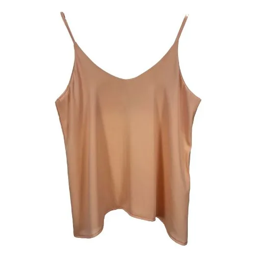 Blusa Mujer Sin Mangas Musculosa Crep Mediana Felizfem