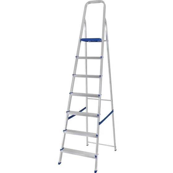 Escalera Aluminio Mor 7 Escalones 1.52mts Altura Utilizable