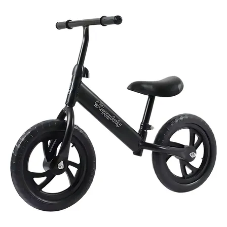Bicicleta De Equilíbrio Infantil Bicicleta Sem Pedal Preta Preta