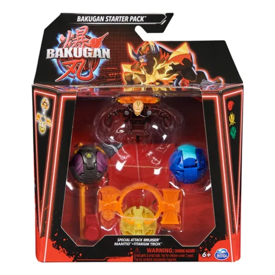 Bakugan Special Attack Bruiser Mantid.titanium Trox