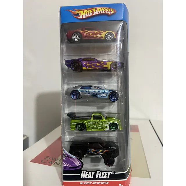 Carritos Hotwheels 5 Heat Fleet 2009 Thailandia