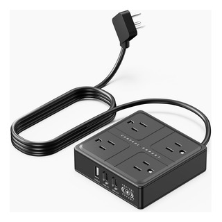 Multicontacto 4 Salidas Puertos Usb Tipo C 20w 1 Metro Multicontacto 4 Salidas Puertos Usb Tipo C 20w 1 Metro