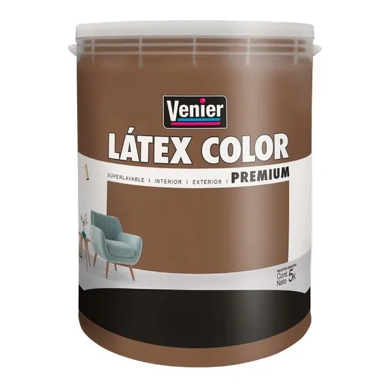Látex Color Venier Interior/exterior | +14 Colores | 4lt
