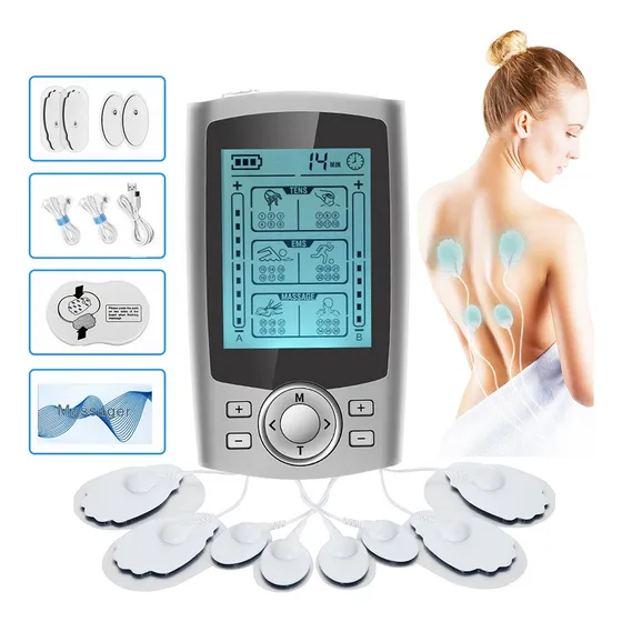 Electroestimulador Muscular Tens De Pulso 36 Modos Recargabl