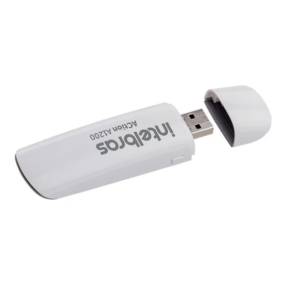 Kit 4 Adaptador Usb Wireless Intelbras Action A1200
