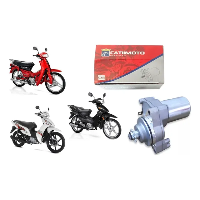 Motor De Partida Arranque Traxx Star 50cc Sky 50cc Moby 50cc