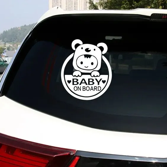 Sticker Para Auto - Baby On Board 12x12cm