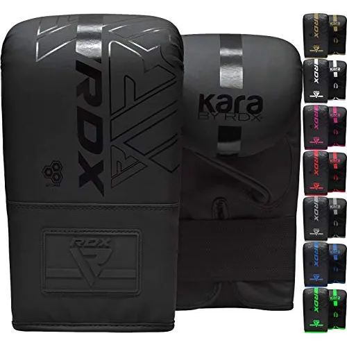 Rdx Bag Gloves Boxing Punching Mitts, Maya Hide Leather, Max
