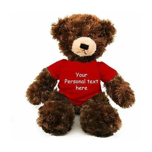Plushland Chocolate Brandon Teddy Bear 12 Inch, Lyqwf