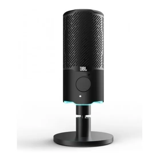 JBL Quantum Stream Micrófono Multi patrón Cardiode y Omnidireccional Negro