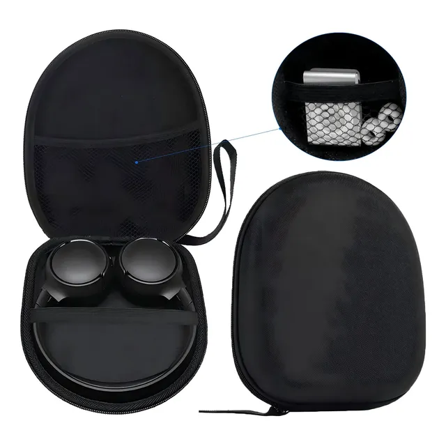 Estuche Case Funda Audífonos Diadema Alámbricos Inalámbricos