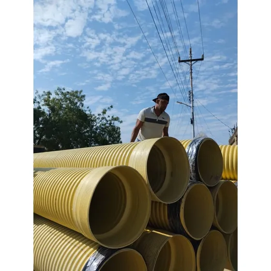 Tubo Alcantarillado Corrugado Durman 6 Hasta 24x6metros