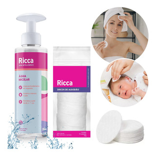 Ăgua Micelar Demaquilante 200ml + 70 Discos De AlgodĂŁo 57mm Ăgua Micelar Demaquilante 200ml + 70 Discos De AlgodĂŁo 57mm